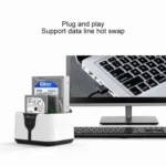 Blueendless 2.5 / 3.5 inch SATA USB 3.0 2 Bay Hard Drive Dock - Image 13