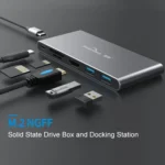 Blueendless 6 In 1 Multi-function Type-C / USB-C HUB Expansion Dock M.2 NGFF Solid State Drive - Image 7