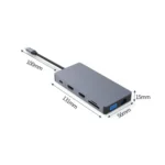 Blueendless 12 In 1 Multi-function Type-C / USB-C HUB Expansion Dock - Image 2
