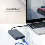 Blueendless 12 In 1 Multi-function Type-C / USB-C HUB Expansion Dock - Image 14