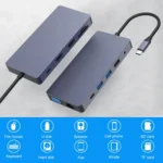 Blueendless 12 In 1 Multi-function Type-C / USB-C HUB Expansion Dock - Image 7