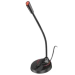 HXSJ F12 360 Degrees Bendable Drive-free USB Computer Microphone, Cable Length: 2.2m - Image 2