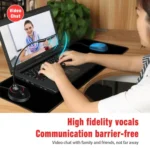 HXSJ F12 360 Degrees Bendable Drive-free USB Computer Microphone, Cable Length: 2.2m - Image 12