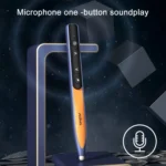 ASiNG A20 Multifunctional Microphone Laser Remote Control Stylus, Amplified Upgrade - Image 11