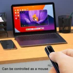 ASiNG A20 Multifunctional Microphone Laser Remote Control Stylus, Amplified Upgrade - Image 9