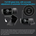 Logitech C922 Pro HD Pro Autofocus Built-in Stream Webcam 1080P Web Camera - Image 5