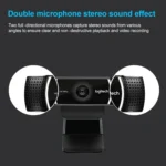 Logitech C922 Pro HD Pro Autofocus Built-in Stream Webcam 1080P Web Camera - Image 7