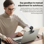 Yesido KM20 2K Zoom 4.0MP HD USB Webcam, Cable Length 1.5m with Fill Light - Image 5