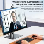 Yesido KM20 2K Zoom 4.0MP HD USB Webcam, Cable Length 1.5m with Fill Light - Image 6