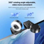 Yesido KM20 2K Zoom 4.0MP HD USB Webcam, Cable Length 1.5m with Fill Light - Image 8