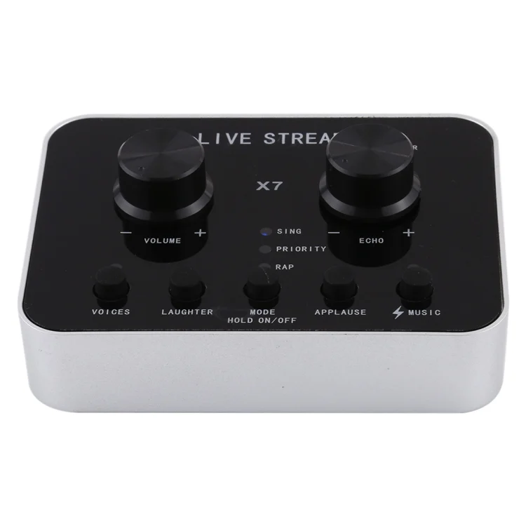 MCP7589_2.webp X7 Live Broadcast Audio USB Headset Microphone Webcast Entertainment Streamer Sound Card for Phone, Computer PC - Image 3