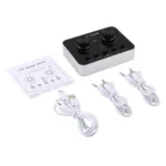 X7 Live Broadcast Audio USB Headset Microphone Webcast Entertainment Streamer Sound Card for Phone, Computer PC - Image 6