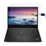 0.4mm 9H Surface Hardness Full Screen Tempered Glass Film for Lenovo ThinkPad E485 14 inch