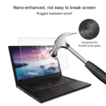 0.4mm 9H Surface Hardness Full Screen Tempered Glass Film for Lenovo ThinkPad E485 14 inch - Image 3