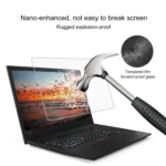 9H Surface Hardness Full Screen Tempered Glass Film for Lenovo ThinkPad E585 15.6 inch - Image 3
