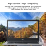 Laptop Screen HD Tempered Glass Protective Film for Acer Swift 3 Laptop - SF314-52G-842K 14 inch - Image 5