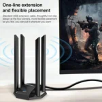 COMFAST CF-966AX Free-drive Dual Band 1800Mbps USB3.0 High Power Wireless WiFi 6 Adapter - Image 9