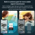 EDUP EP-AX300 300Mbps WiFi6 USB Free Drive Network Adapter - Image 8