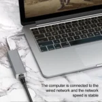 USB-C / Type-C to Fast Ethernet RJ45 & 3 x USB 3.0 Adapter Converter HUB - Image 7