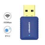 COMFAST CF-726B 650Mbps Dual-band Bluetooth Wifi USB Network Adapter Receiver - Image 2