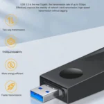 1516 Driverless Wireless Network Card Gigabit Dual Band 5G 150Mbps Computer USB Network Card - Image 7