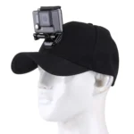 Outdoor Sun Hat Topi Baseball Cap with Camera Stand Holder Mount for GoPro & SJCAM & Xiaomi Xiaoyi Sport Action Camera - Image 5