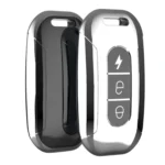 Electric Vehicle Key Electroplated TPU Case For AIMA C