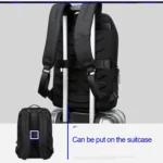 Bopai 751-006881 Business Anti-theft Waterproof Large Capacity Double Shoulder Bag,with USB Charging Port, Size: 30x14x44cm - Image 9