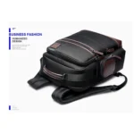 Bopai 751-007291 Business Anti-theft Waterproof Large Capacity Double Shoulder Bag,with USB Charging Port, Size: 34x19x43.5cm - Image 5