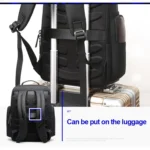 Bopai 751-007291 Business Anti-theft Waterproof Large Capacity Double Shoulder Bag,with USB Charging Port, Size: 34x19x43.5cm - Image 8