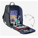 Bopai 851-010128 Business Anti-theft Waterproof Large Capacity Double Shoulder Bag,with USB Charging Port, Size: 34x19x43cm - Image 11