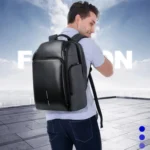 Bopai 851-010128 Business Anti-theft Waterproof Large Capacity Double Shoulder Bag,with USB Charging Port, Size: 34x19x43cm - Image 16