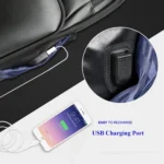 Bopai 851-010128 Business Anti-theft Waterproof Large Capacity Double Shoulder Bag,with USB Charging Port, Size: 34x19x43cm - Image 10