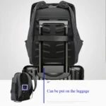 Bopai 851-014518 Business Waterproof Three-layer Large Capacity Double Shoulder Bag,with USB Charging Port, Size: 37x21x47.5cm - Image 9