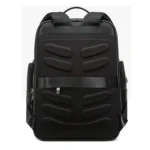 Bopai 851-019811 Large Capacity Anti-theft Waterproof Leathar Backpack Laptop Tablet Bag for 15.6 inch and Below, with USB Charging Port - Image 4