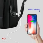 Bopai 61-07311 Large Capacity Anti-theft Waterproof Backpack Laptop Tablet Bag for 15.6 inch and Below, External  USB Charging Port - Image 12