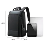 Bopai 61-07311 Large Capacity Anti-theft Waterproof Backpack Laptop Tablet Bag for 15.6 inch and Below, External  USB Charging Port - Image 8