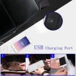 Bopai 751-006431 Business Waterproof Anti-theft Large Capacity Double Shoulder Bag,with USB Charging Port, Size: 27x16.5x40cm - Image 12