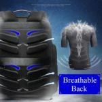 Bopai 851-008821 Outdoor Breathable Waterproof Anti-theft Large Capacity Double Shoulder Bag,with USB Charging Port, Size: 36x17x41.5cm - Image 13
