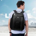 Bopai 851-008821 Outdoor Breathable Waterproof Anti-theft Large Capacity Double Shoulder Bag,with USB Charging Port, Size: 36x17x41.5cm - Image 16
