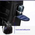 Bopai 851-008821 Outdoor Breathable Waterproof Anti-theft Large Capacity Double Shoulder Bag,with USB Charging Port, Size: 36x17x41.5cm - Image 5