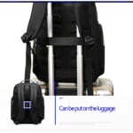 Bopai 851-008821 Outdoor Breathable Waterproof Anti-theft Large Capacity Double Shoulder Bag,with USB Charging Port, Size: 36x17x41.5cm - Image 6