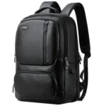 Bopai 851-023911 Top-grain Leather Business Breathable Anti-theft Man Backpack, Size: 28x18x42cm - Image 3