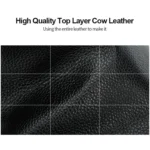 Bopai 851-036611 Large Capacity Top-grain leather Business Breathable Man Backpack, Size: 30x12x43cm - Image 6