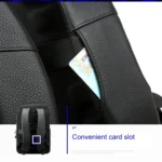 Bopai 851-036611 Large Capacity Top-grain leather Business Breathable Man Backpack, Size: 30x12x43cm - Image 7