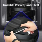 Bopai 751-007301 Business Anti-theft Waterproof Large Capacity Double Shoulder Bag,with USB Charging Port, Size: 28x19x42cm - Image 15