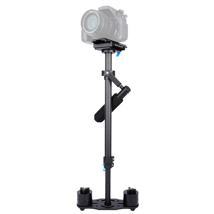 PULUZ 38.5-61cm Carbon Fibre Handheld Stabilizer for DSLR & DV Digital Video & Cameras, Load Range: 0.5-3kg