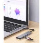 5 in 1 USB-C / Type-C to 4K HDMI + SD / TF Card Slot + USB 2.0 + USB 3.0 Multifunctional Docking Station HUB - Image 6