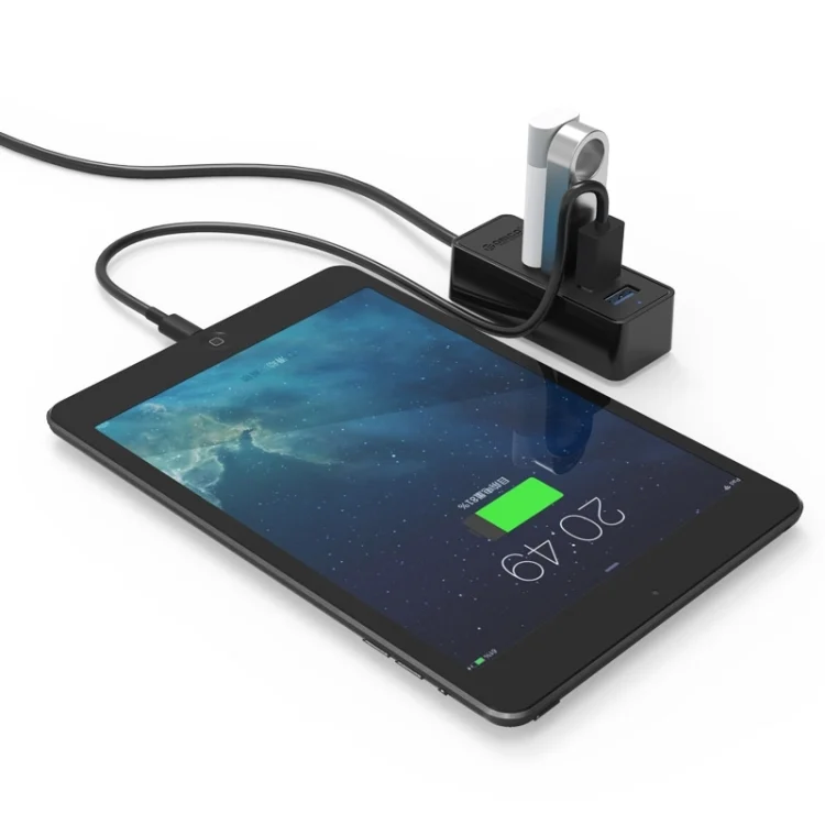 PC0008B_4.webp ORICO W5P-U3-30 4-Port USB 3.0 Desktop HUB with 30cm Micro USB Cable Power Supply - Image 5