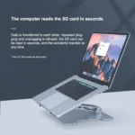 ORICO LST-2AS Multi-function Aluminum Alloy Laptop Notebook Heightening Folding Stand Holder - Image 5